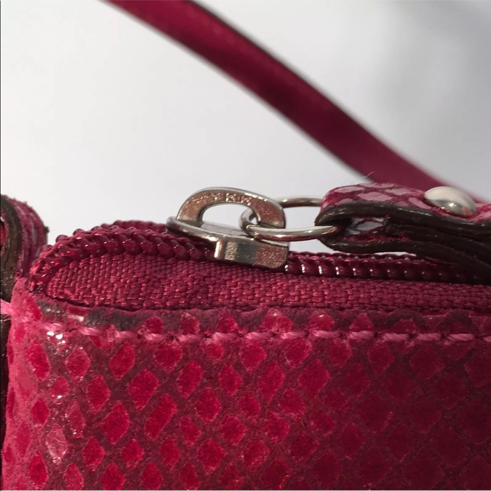 Coach Red Signature Wristlet - Picture 5 of 8